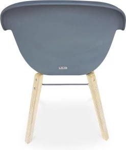 Alice's Garden Kuipstoelen CELEBES - Set Van 4 - Acacia En Kunststof - Grijs 7 Alice's Garden Kuipstoelen CELEBES - Set Van 4 - Acacia En Kunststof - Grijs -Gardena Winkel 1006x1200