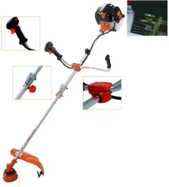 TIMBERPRO - Bosmaaier 2-in-1 - Benzine - Draad En Mes - 52 Cm³ - 3,0 PK. -Gardena Winkel 1087x1200 3