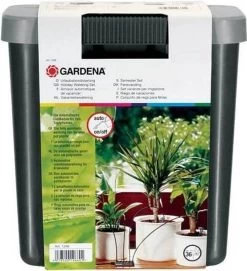 GARDENA Vakantiebewateringsset Duppelsysteem - Geschikt Voor 36 Potplanten - Incl. 9l Vat 20 GARDENA Vakantiebewateringsset Duppelsysteem - Geschikt Voor 36 Potplanten - Incl. 9l Vat -Gardena Winkel 1092x1200 1