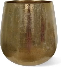 Merkloos Bloempot Karakter Goud - L -Gardena Winkel 1099x1200 2