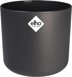 Elho B.for Soft Rond 30 - Bloempot Voor Binnen - Ø 29.5 X H 27.6 Cm - Antraciet -Gardena Winkel 1122x1200 4