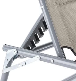 Blumfeldt Amalfi Ligstoel Tuin , Ligbed 70x37x200cm , Schuimrubberbekleding En Hoofdkussen , Rugleuning Verstelbaar Op 5 Standen , Zonnekap Voor Zonnebaden Zonder Verblind Te Worden -Gardena Winkel 1128x1200