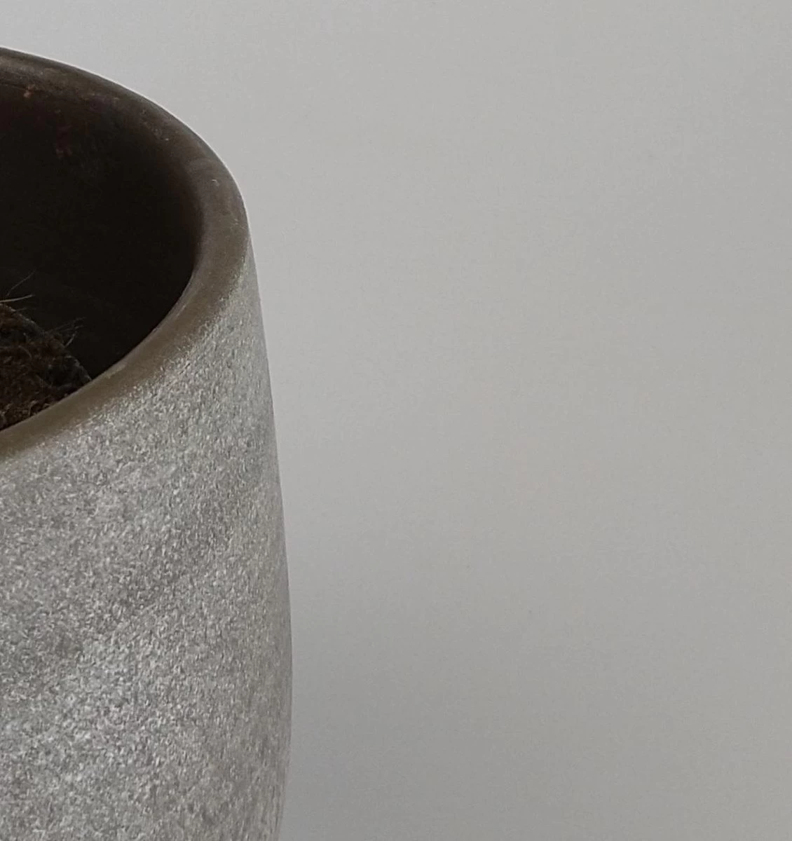 Pot Esra Mystic Grey Bloempot Binnen 15 Cm 2 Pot Esra Mystic Grey Bloempot Binnen 15 Cm - Afbeelding 2