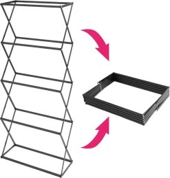 Tectake - Verticaal Plantenrek Met 4 Bakken - 403445 -Gardena Winkel 1144x1200 3