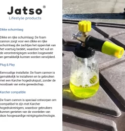 Jatso® Foam Cannon - Snow Foam - Foam Gun - Schuimlans - Foam Gun Auto - Foam Lance - Schuimsproeier - Snow Foam Cannon - Past Op Karcher K1 T/m K7 - Messing - Afneembaar Pistool 7 Jatso® Foam Cannon - Snow Foam - Foam Gun - Schuimlans - Foam Gun Auto - Foam Lance - Schuimsproeier - Snow Foam Cannon - Past Op Karcher K1 T/m K7 - Messing - Afneembaar Pistool -Gardena Winkel 1151x1200 2