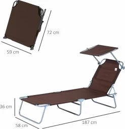 Outsunny Ligstoel Ligbank Voor Buiten Ligstoel Voor Op Het Strand Inklapbaar Met Zonnedak 3 Kleuren 84B-001 14 Outsunny Ligstoel Ligbank Voor Buiten Ligstoel Voor Op Het Strand Inklapbaar Met Zonnedak 3 Kleuren 84B-001 -Gardena Winkel 1166x1200 1