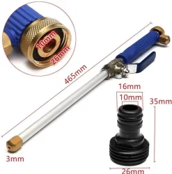 Merkloos Hogedruk-waterjet-Waterspuit-tuinslang | Spuitpistool Aansluiting Op Tuinslang | Hogedruk Waterpistool, Bevestiging Voor Tuinsproeier- Auto Wassen- Terras/tuin Reiniger -Gardena Winkel 1185x1200 11