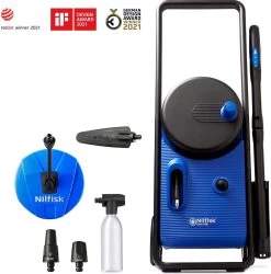 NILFISK CORE 140 INHAND POWER CONTROL PCA HOGEDRUKREINIGER 140 BAR DRUK REGELBAAR OP PISTOOL TERRASREINIGER 5 JAAR GARANTIE 8 METER WATERSLANG OP HASPEL -Gardena Winkel 1186x1200 3