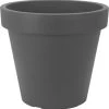 Kunststof Bloempot Antraciet Ø40 Cm - Hoogte 35 Cm