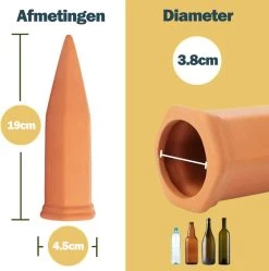 Bloomin Waterdruppelaar Van Terracotta - Waterdruppelaar Voor Planten - Druppelsysteem - Irrigatiesysteem - Watergeefsysteem - Bewateringssysteem - 8 Stuks 11 Bloomin Waterdruppelaar Van Terracotta - Waterdruppelaar Voor Planten - Druppelsysteem - Irrigatiesysteem - Watergeefsysteem - Bewateringssysteem - 8 Stuks -Gardena Winkel 1188x1200 2