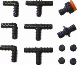 Meisterhome ® - 30 Meter - Druppelslang - Druppelsystemen - Zweetslang - Bewatering - Bewateringssysteem - Druppelsysteem - Irrigatie Set - 70% Waterbesparing - Druppelaars - Tuin, Gras, Planten - Met 38 Hulpstukken Voor Vast Zetten En Verlengen -Gardena Winkel 1200x1014 3