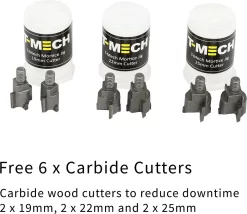 T-Mech Slotkast Frees – Freesmal Deurslot - Inclusief 6 Hardmetalen Frezen - 43 Cm H X 20 Cm B X 15 Cm D - Nauwkeurige Frees In 5 Minuten -Gardena Winkel 1200x1039 1