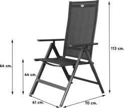 Hartman Napoli/Alma 210 Cm. Tuinset - 7-delig Verstelbaar -Gardena Winkel 1200x1042