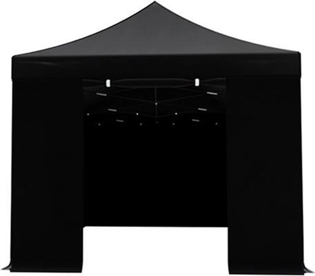 Easy Up 3x6m Zwart Luxe Partytent Opvouwbaar 3 Easy Up 3x6m Zwart Luxe Partytent Opvouwbaar - Afbeelding 3