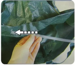 Benson Tuinafval Zak Heavy Duty 110 Liter – 70x45cm | Puinzak | Grote Zak Voor Het Opslaan Van Bladeren Takken En Afval -Gardena Winkel 1200x1052 2