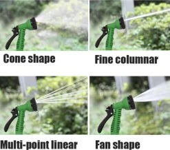 Merkloos Tuinslang - Tuinslag Flexibel - Tuinslag Flexibel 15M -15 Meter - Tuinslangen - Uitrekbaar - Met Koppelstuk - 7 In 1 Sproeikop -Gardena Winkel 1200x1058