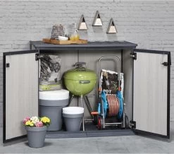 Keter Patio Store Opbergkast - 139,5x77x120cm - Grijs -Gardena Winkel 1200x1061 1