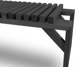Tuinbank Design 2023 - 150CM - Grenen Hout - Zwart 8 Tuinbank Design 2023 - 150CM - Grenen Hout - Zwart -Gardena Winkel 1200x1064
