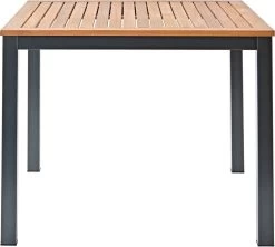 NATERIAL - Tuintafel Vierkant ORIS - 4 Personen - Houten Tafel 90x90 Cm - Aluminium - Met Houten Blad - Eucalyptus 13 NATERIAL - Tuintafel Vierkant ORIS - 4 Personen - Houten Tafel 90x90 Cm - Aluminium - Met Houten Blad - Eucalyptus -Gardena Winkel 1200x1079 1