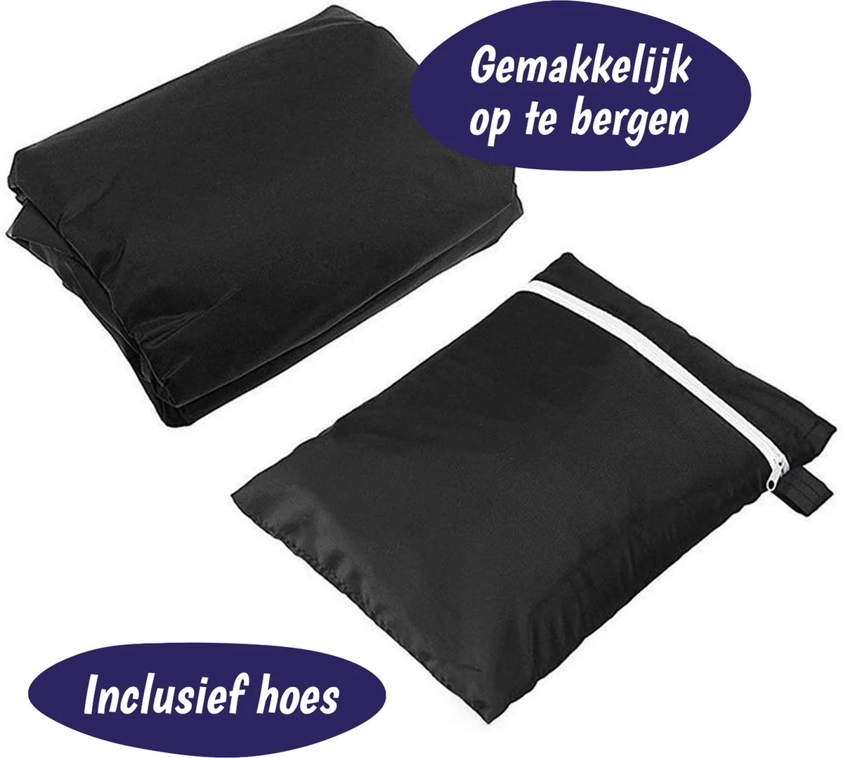 Merkloos Parasolhoes Met Rits En Trekkoord – Beschermhoes Voor Zweefparasol & Staande Parasol – Waterdicht Afdekhoes – Hoes Voor Hangparasol – Inclusief Opberghoes – Zwart - 205 Cm 3 Merkloos Parasolhoes Met Rits En Trekkoord – Beschermhoes Voor Zweefparasol & Staande Parasol – Waterdicht Afdekhoes – Hoes Voor Hangparasol – Inclusief Opberghoes – Zwart - 205 Cm - Afbeelding 3