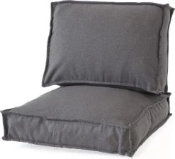 2L Home & Garden Loungekussen Metro Lounge Grijs - 60 X 60cm -Gardena Winkel 1200x1089 4