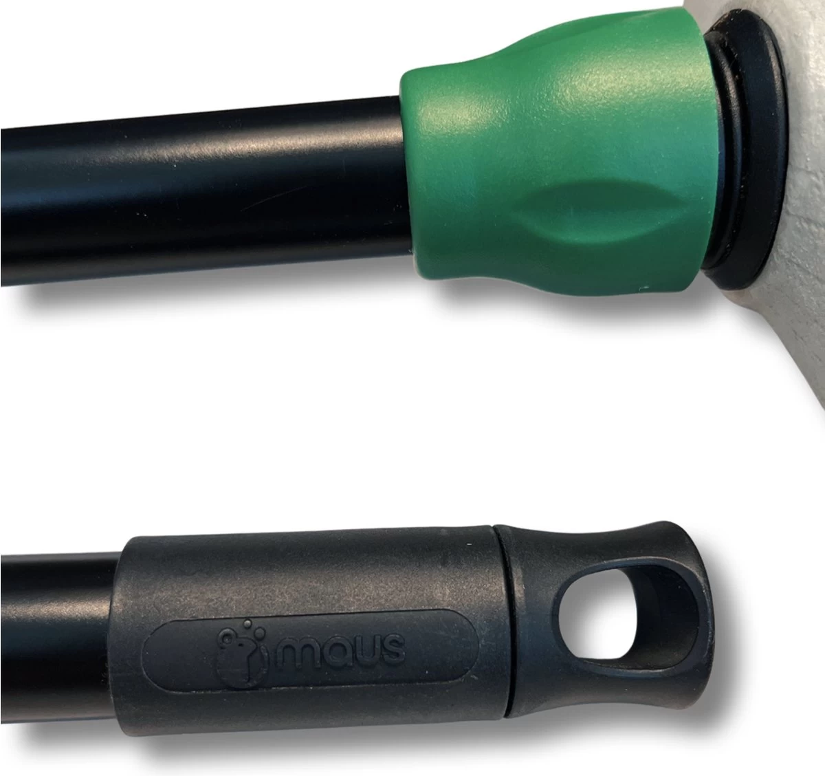 MAUS Bezem Binnen 60cm - Zachte Paardenhaar Zaalveger Met Steel 150cm - Gerecycled - Made In EU - Zeer Robuust 2 MAUS Bezem Binnen 60cm - Zachte Paardenhaar Zaalveger Met Steel 150cm - Gerecycled - Made In EU - Zeer Robuust - Afbeelding 2