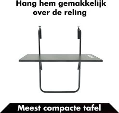 Balkontafel Inklapbaar – Zwart – 60 X 60 X 70 Cm – Hout Balkontafeltje Hangend Balkonbar Balkontafels Opklapbaar Hangtafel Balcony Table – Ophangbaar Voor Aan Het Balkon – Vouwtafel Wandtafel Inklapbare Tafel – Bijzettafel – Buiten Tafeltje Klaptafel -Gardena Winkel 1200x1133 3