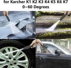 Merkloos 140 Bar Hogedrukspuitlans - Hogedrukreiniger Kärcher-opzetstuk - Verstelbare Sproeikop Voor Karcher Hogedrukreiniger - Accessoire Voor Karcher K1 K2 K3 K4 K5 K6 K7 -Gardena Winkel 1200x1140 4