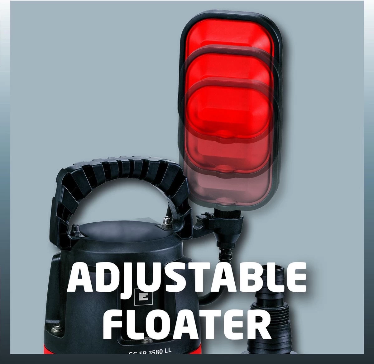 Einhell Dompelpomp GC-SP 3580 LL (350 W - 8000 L/h - 1 Mm Restwater - Traploos Instelbare Vlotterschakelaar - Geïntegreerd Terugslagventiel - Draaghandvat - Kabelopwikkeling - Mechanische Afdichting) 2 Einhell Dompelpomp GC-SP 3580 LL (350 W - 8000 L/h - 1 Mm Restwater - Traploos Instelbare Vlotterschakelaar - Geïntegreerd Terugslagventiel - Draaghandvat - Kabelopwikkeling - Mechanische Afdichting) - Afbeelding 2