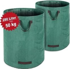 Gardebruk Tuinafvalzak - 2 Stuks 280L – 77x67cm/Opvouwbaar - Groen -Gardena Winkel 1200x1175 4