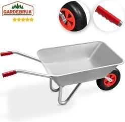 Gardebruk Kruiwagen 80 Liter – Belastbaarheid 100 Kg - Zilver -Gardena Winkel 1200x1177 6