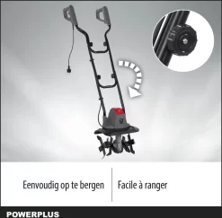 Powerplus POWEG7010 Tuinfrees - 1050W - Werkbreedte 320mm - Werkdiepte Max. 220mm - Incl. 4 Messen -Gardena Winkel 1200x1179 10