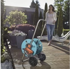 GARDENA AquaRoll S Slangenwagen - Verstelbare Handgreep - Excl. Tuinslang -Gardena Winkel 1200x1186 3