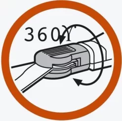 GARDENA Classic Grasschaar - Draaibaar 360° -Gardena Winkel 1200x1193 4