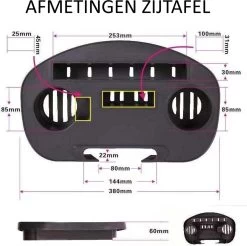 Brulo - Ligstoel Tuin - Ligstoelen - Strandstoel Opvouwbaar - Tuinstoel - Incl Tafel En Hoofdkussen -Gardena Winkel 1200x1197 6