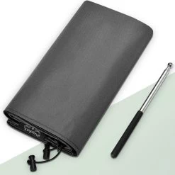 Kingsleeve Parasolhoes Tot Ø 330cm - Weerbestendig Robuust - Grijs -Gardena Winkel 1200x1198 1