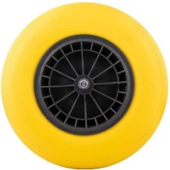 Merkloos Anti Lek Kruiwagenwiel 4.80/4.00-8 | Met As | Geel -Gardena Winkel 1200x1198 22