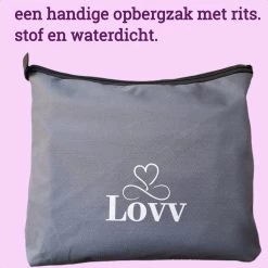 Parasolhoes Voor Zweefparasol–Waterdicht-met Rits En Stok-Superieure Kwaliteit-280cm X 81cm -Gardena Winkel 1200x1198