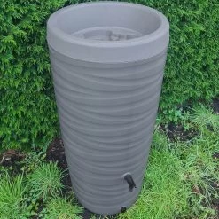 Regenton Wave - 240 Liter - Grijs 8 Regenton Wave - 240 Liter - Grijs -Gardena Winkel 1200x1200 1019