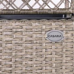 Casaria Polyrattan Bloembak – 3 Bakken Klimophek - Crème -Gardena Winkel 1200x1200 1216
