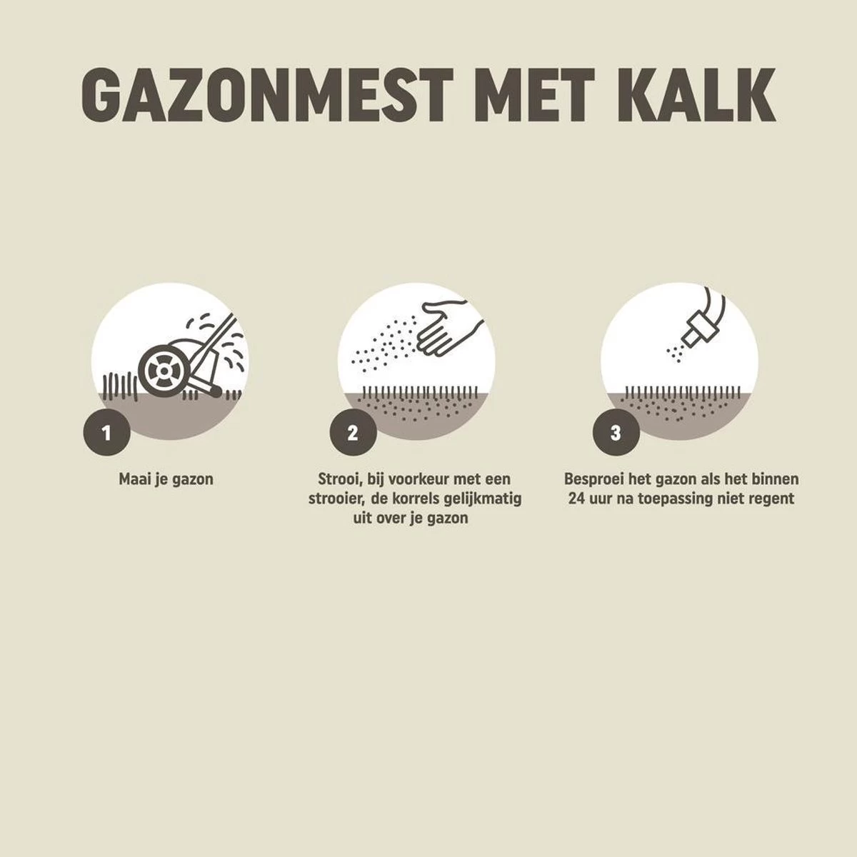 Pokon Gazonmest Met Kalk - 5kg - Mest - Geschikt Voor 75m² - 120 Dagen Voeding 3 Pokon Gazonmest Met Kalk - 5kg - Mest - Geschikt Voor 75m² - 120 Dagen Voeding - Afbeelding 3