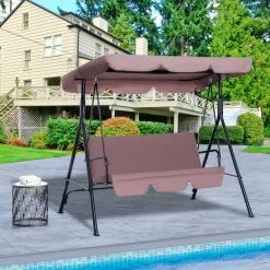 Outsunny Hollywoodschommel 3-zits Tuinschommel Schommelbank Met Dak 3 Kleuren 84A-054 19 Outsunny Hollywoodschommel 3-zits Tuinschommel Schommelbank Met Dak 3 Kleuren 84A-054 -Gardena Winkel 1200x1200 126