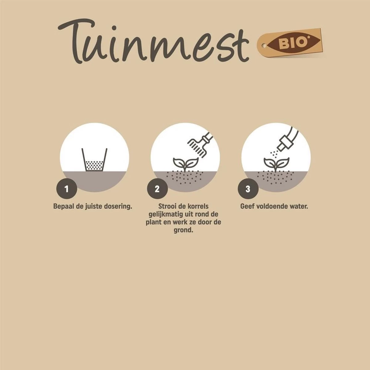 Pokon Bio Tuinmest - 5kg - Meststof (universeel) - 120 Dagen Voeding 4 Pokon Bio Tuinmest - 5kg - Meststof (universeel) - 120 Dagen Voeding - Afbeelding 4