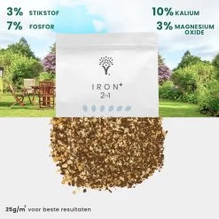 Gazonmest Met Ijzersulfaat Voor 100m²Gras | Gazon Meststof Met Ijzer | Mos Bestrijding & Gras Bemesting In Één | Ideaal Voor Meststofstrooier | Gazonbemesting -Gardena Winkel 1200x1200 1293