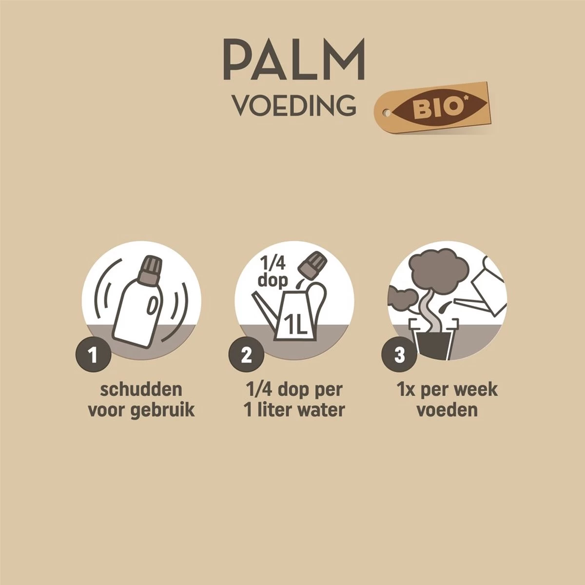 Pokon Bio Palm Voeding - 250ml - Plantenvoeding (bio) - 7ml Per 1L Water 3 Pokon Bio Palm Voeding - 250ml - Plantenvoeding (bio) - 7ml Per 1L Water - Afbeelding 3