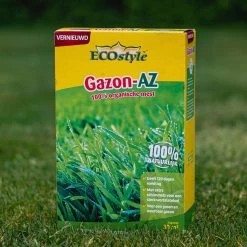 ECOstyle Gazon AZ Organische Gazonmest – Voor Diepgroen En Sterk Gazon – Geeft Tot 120 Dagen Voeding – Werkt Tegen Mos - 265 M² - 20 KG -Gardena Winkel 1200x1200 1315
