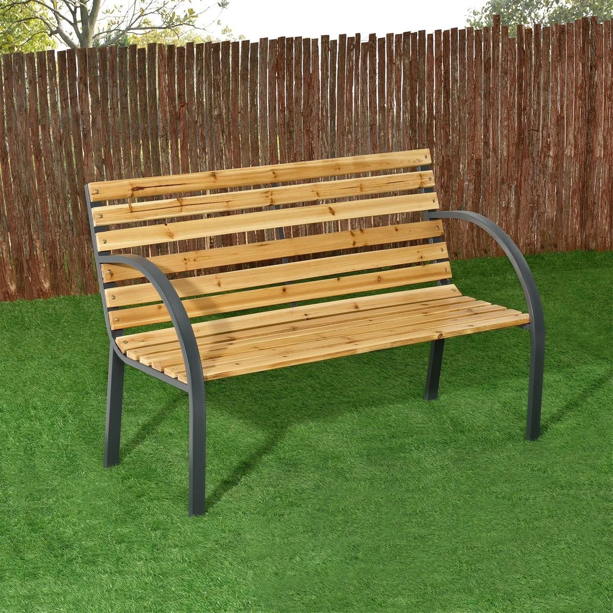 2 Zits Tuinbank - Modena - Espenhout 1 2 Zits Tuinbank - Modena - Espenhout