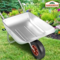 Gardebruk Kruiwagen 80 Liter – Belastbaarheid 100 Kg - Zilver -Gardena Winkel 1200x1200 1368