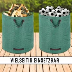 Gardebruk Tuinafvalzak - 2 Stuks 280L – 77x67cm/Opvouwbaar - Groen -Gardena Winkel 1200x1200 1378