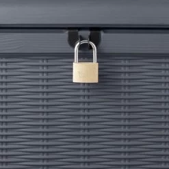 Keter - Borneo Opbergbox - 416 Liter - 129.5 X 62.5 X 70 Cm - Antraciet -Gardena Winkel 1200x1200 14